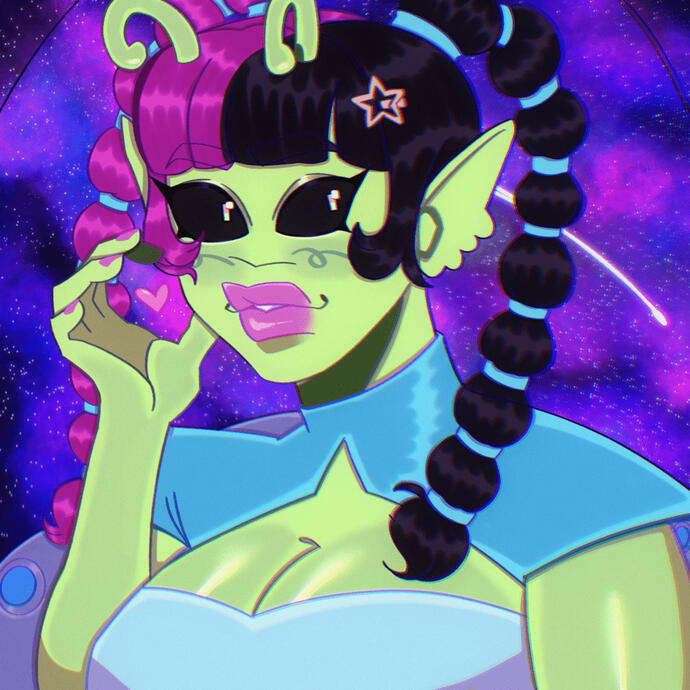 Monster Icon 3: Alien Babe!